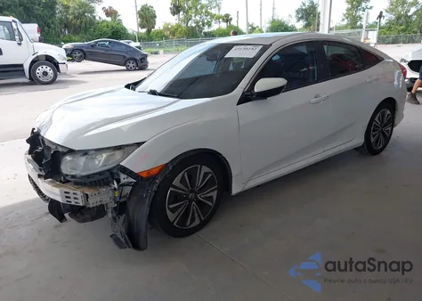 2017 Honda Civic Ex-T from USA, damaged, VIN 19XFC1F31HE201854